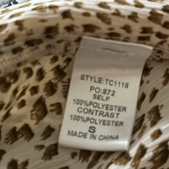 GiGiO Ruffle Sleeves Fall Design V-Neck Floral Summer Spring Dress Women's Sz S - Picture 8 of 8